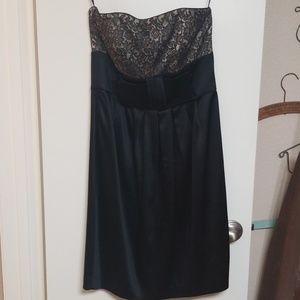White House Black Market strapless dress